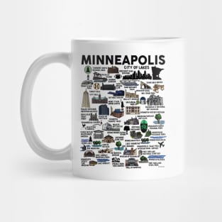 Minneapolis Map Mug